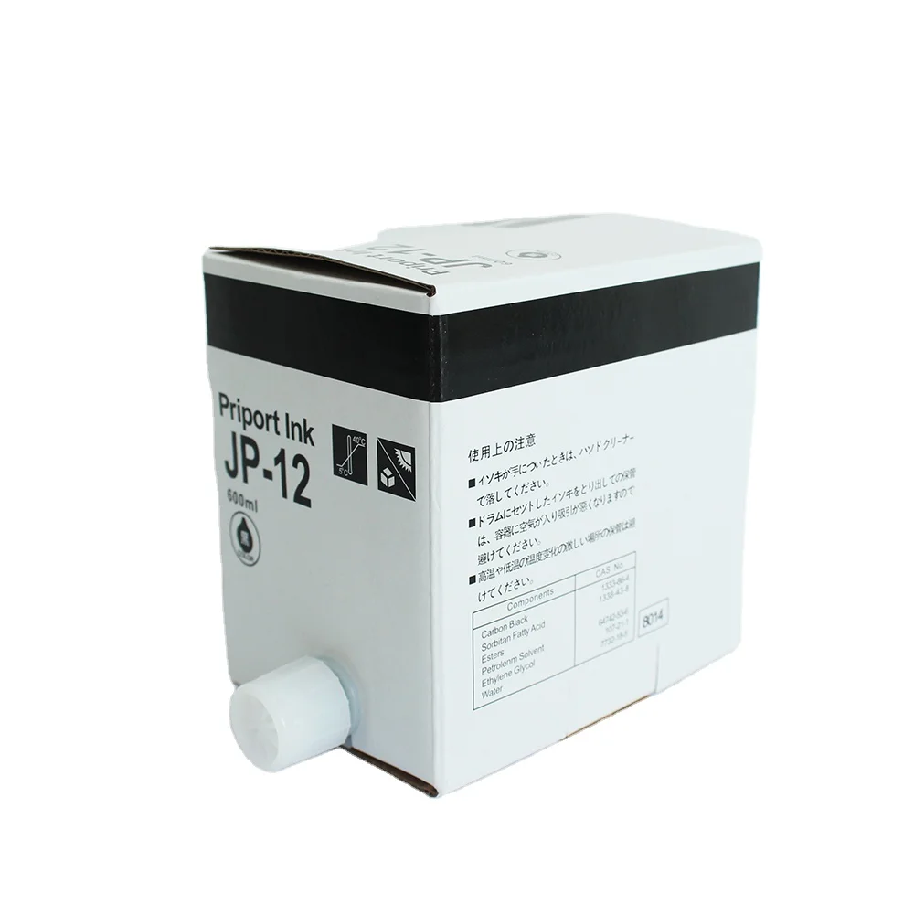 Comstar JP 12 Priport чернила для Ricoh 1210 1230 1235 DX3240 1250 1255 цифровой дубликатор 817113 500 мл черный