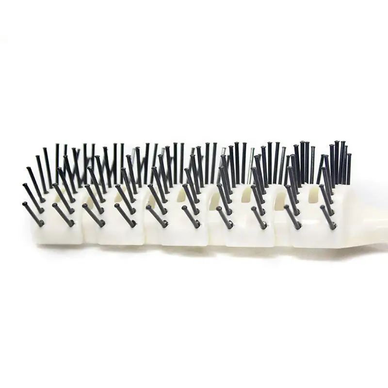 2024 Hot Selling Anti Static Boar Bristle Hairbrush Round Wooden Hair Comb For Curly Hair Hairstyle Comb