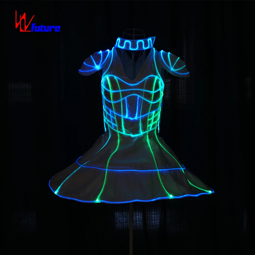 future Ballet Dance Dress Professional Child Led Clothing Luminius Ballet Tutu For Adult