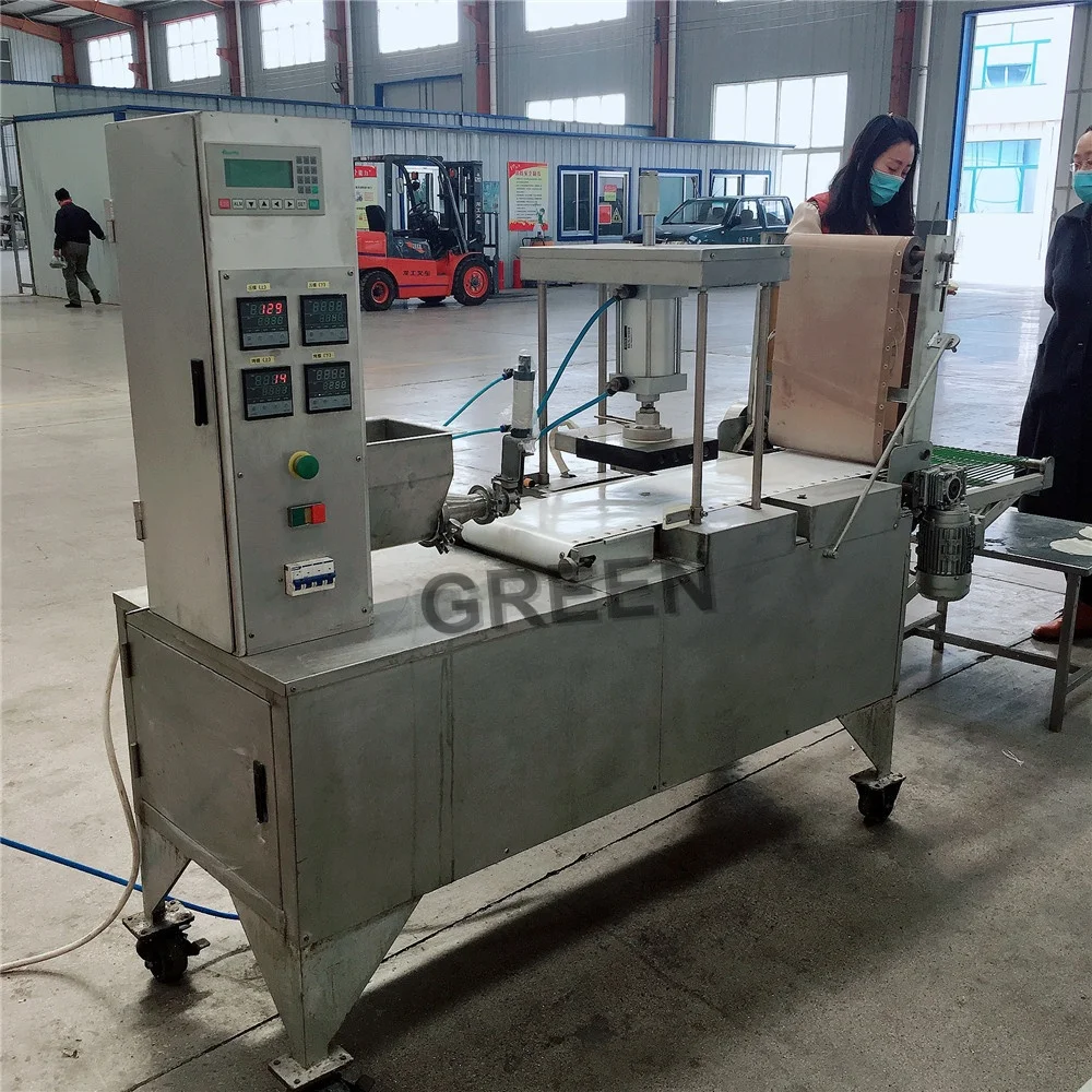 Machine Roti Making Tortilla Press Automatic Roti Maker Electric Tablet 304 Stainless Steel Min. 0.4mm 1-99seconds 2*5.5KW