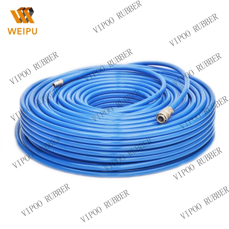 polyurethane hose Steel wire reinforced polyurethane hose for mineral and biological oils TPUG