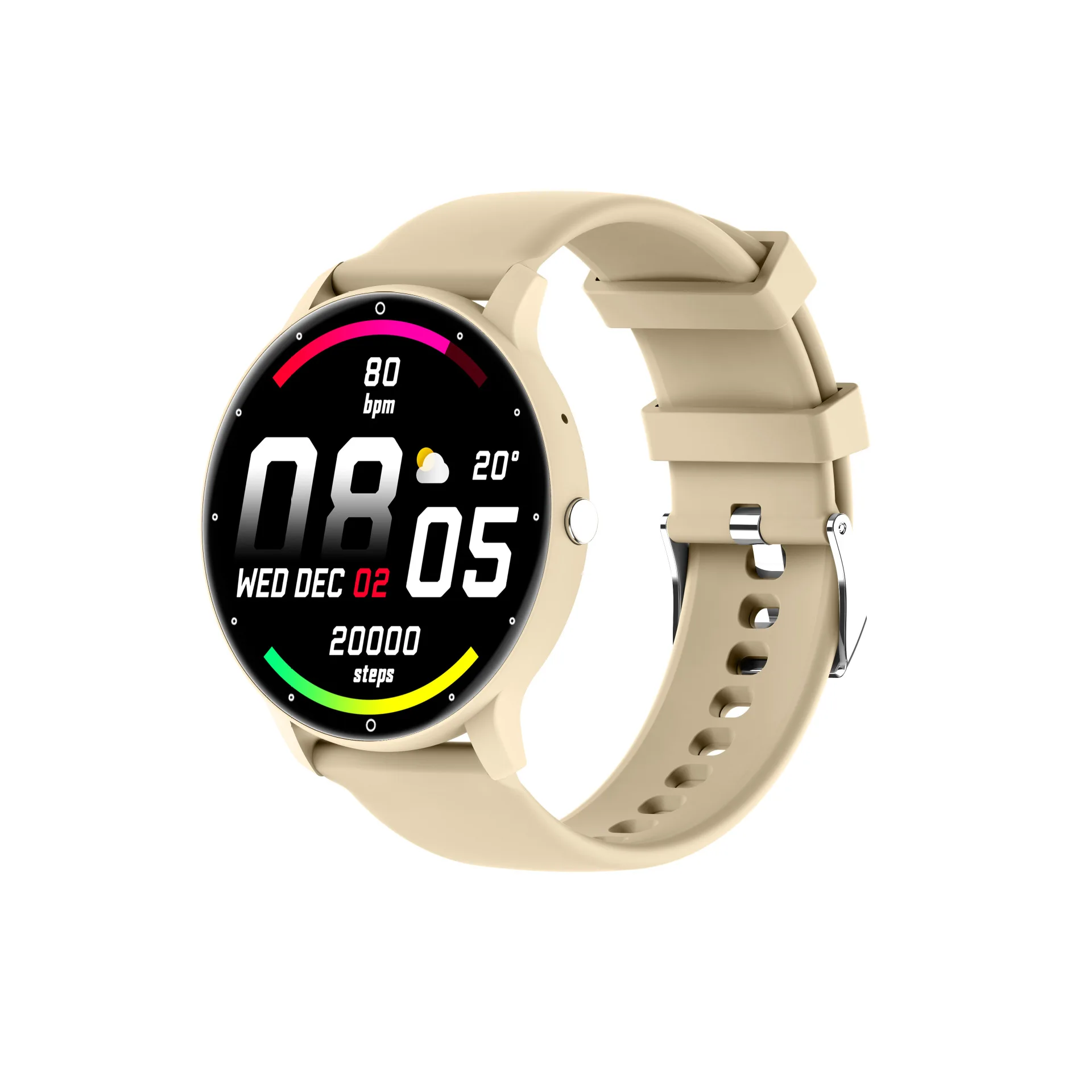 High Quality Wearable Devices Waterproof Health Monitoring Intelligent Call Men Round Sport Smart Watches