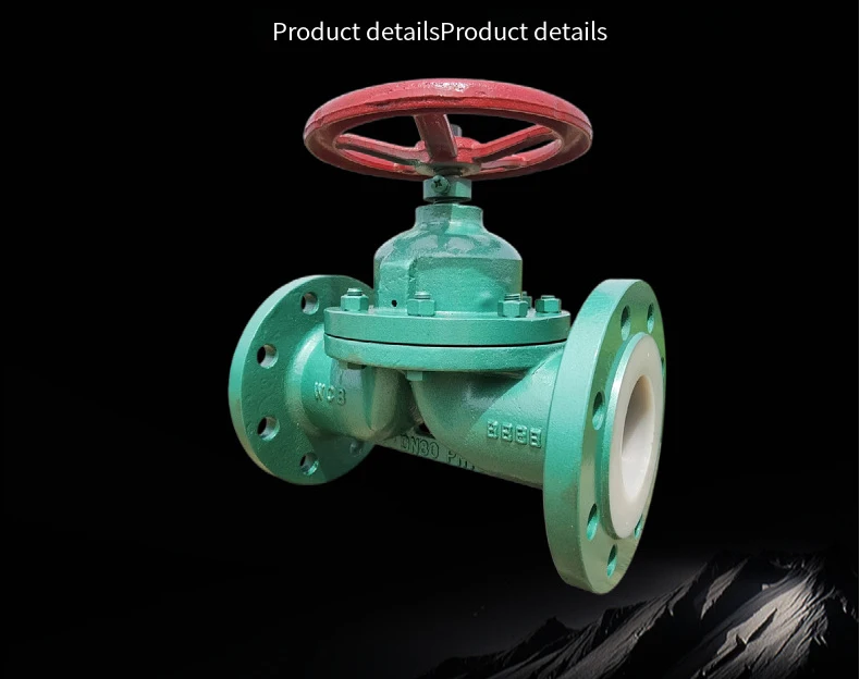 G41J-10 16 Cast iron WCB cast steel stainless steel flange diaphragm valve rubber lined diaphragm valve