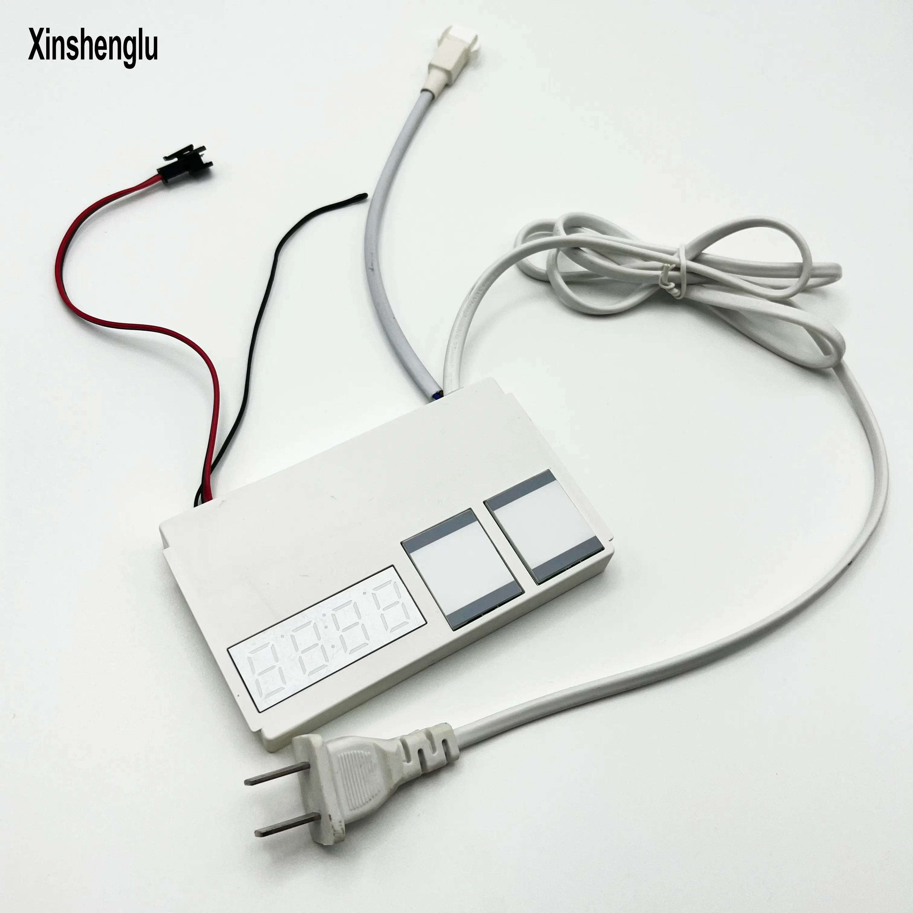 12W24W Three/Single Color With Time And Temperature Display Control For Smart Mirror Touch Dimmer Sensor 2 Keys Switch