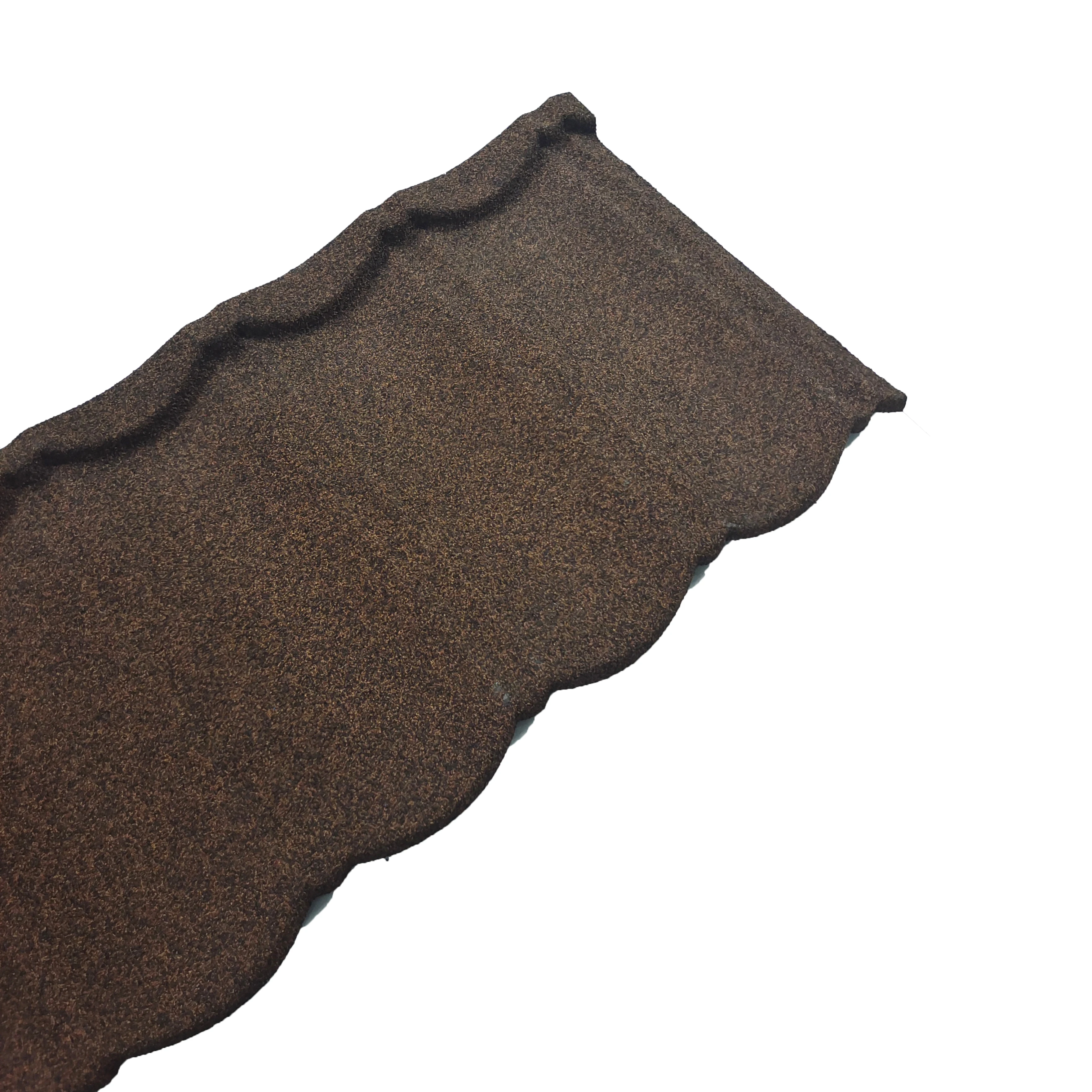 Classic Colorful Stone Coated Roof Tiles Flashing Roofing Metal Roof Tile Building Materials