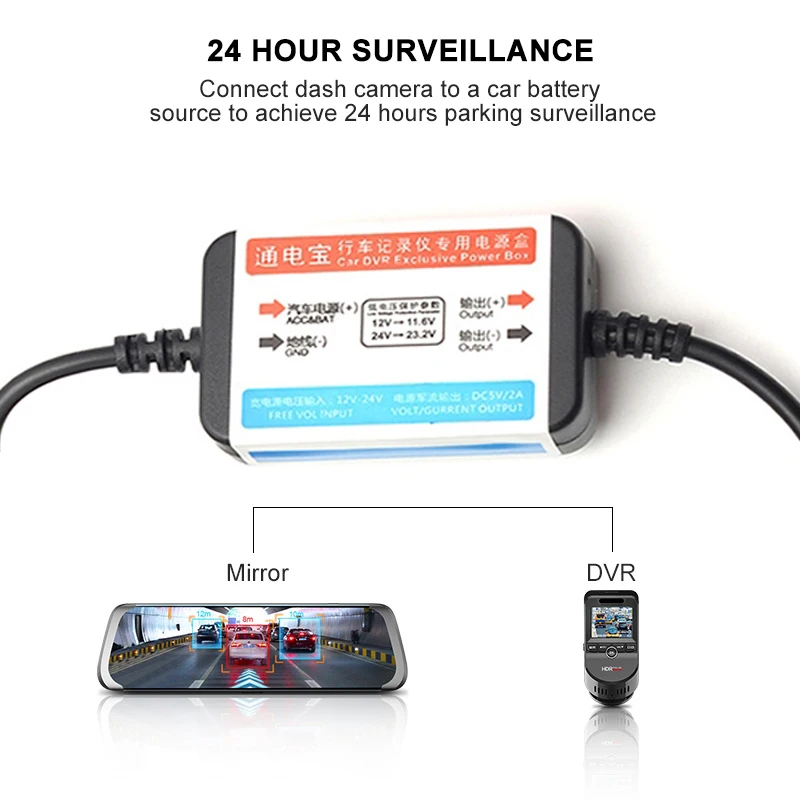 High Quality Super Speed USB Cable Extension for Radiator Webcam Car 12V 24V to 5V Car Parking Monitoring Line