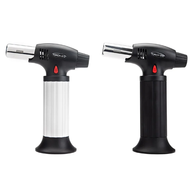 XY170410 Welding Torch Cigar Kitchen Barbecue Use Make Caramel Pudding With Safety Lock Gun Lighters
