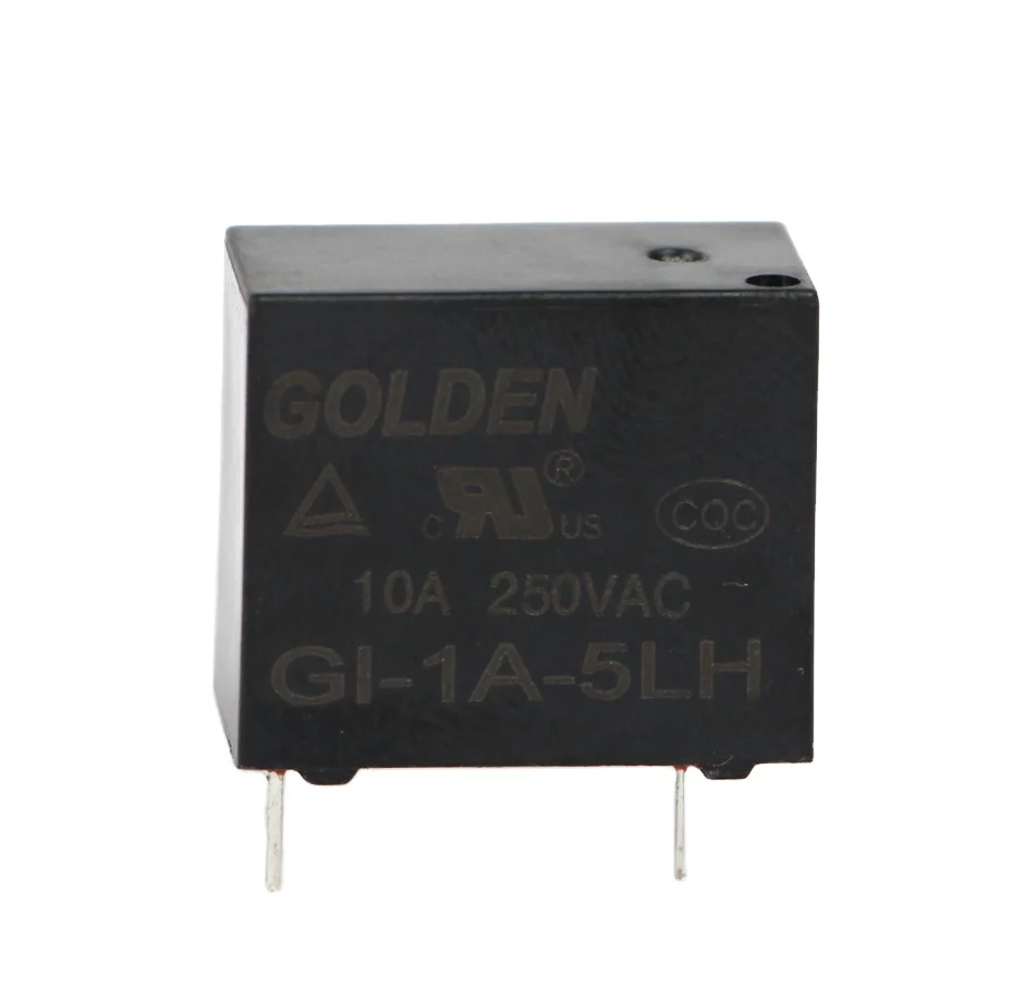Золотой реле GI-1A-5LH 10a 5VDC SPNO мини-реле мощности electromagnetive 5pins 0 2 W 45 Крест T77 и