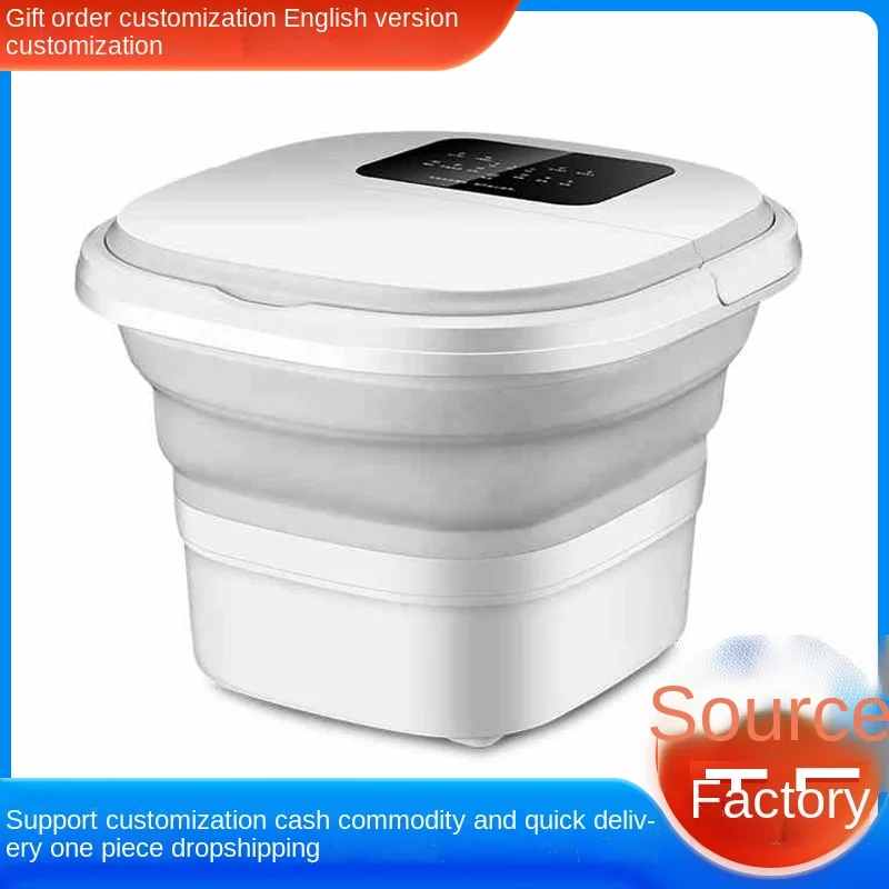 collapsible foot soaking bath basin  foot bath detox machine foldable foot bath massager