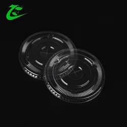 disposable pp plastic clamshell,boba tea cup with lids,feiyang95mm plastic cup lid