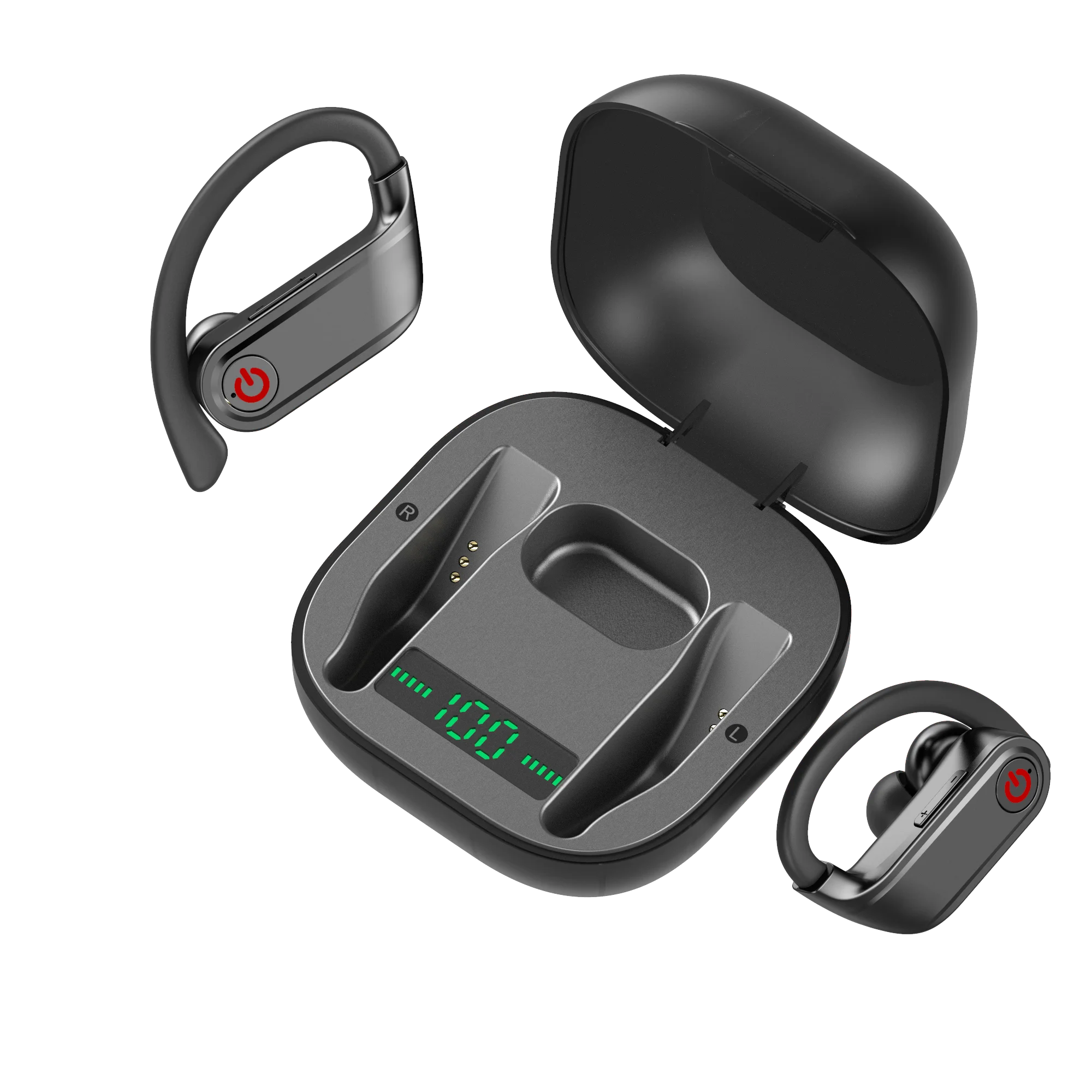 New Product Hbq-Pro Waterproof In-Ear Noise Cancel Stereo Bluetoothes 5.0 Factory Price Earphone