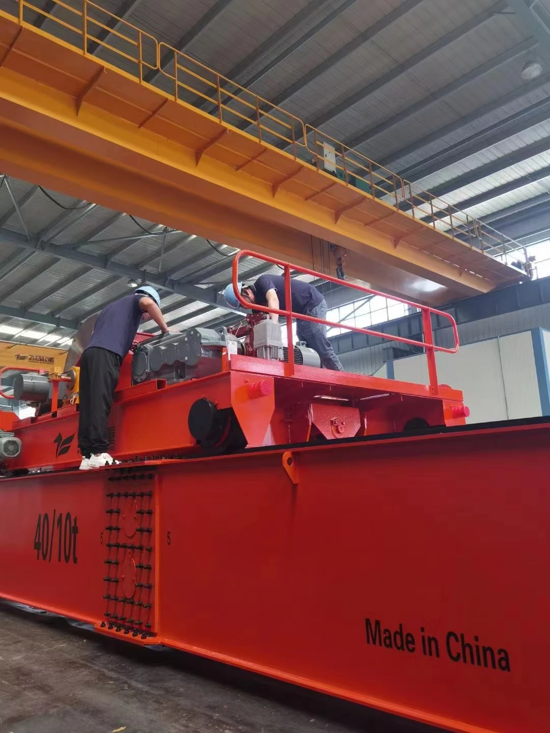 Electric Double Girder traveling mobile crane 30 ton, 35 ton, 50 ton