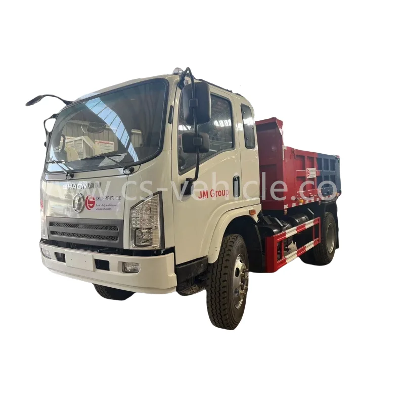 Shacman 4X2 8ton 10ton Dump Truck Tipper for Tansporting Construction Muck Waste Truck Dump Cargo Truck for sale