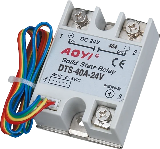 Aoyi 40a ac DTS-40A-24V Motor Reversing Solid State Relays Ssr