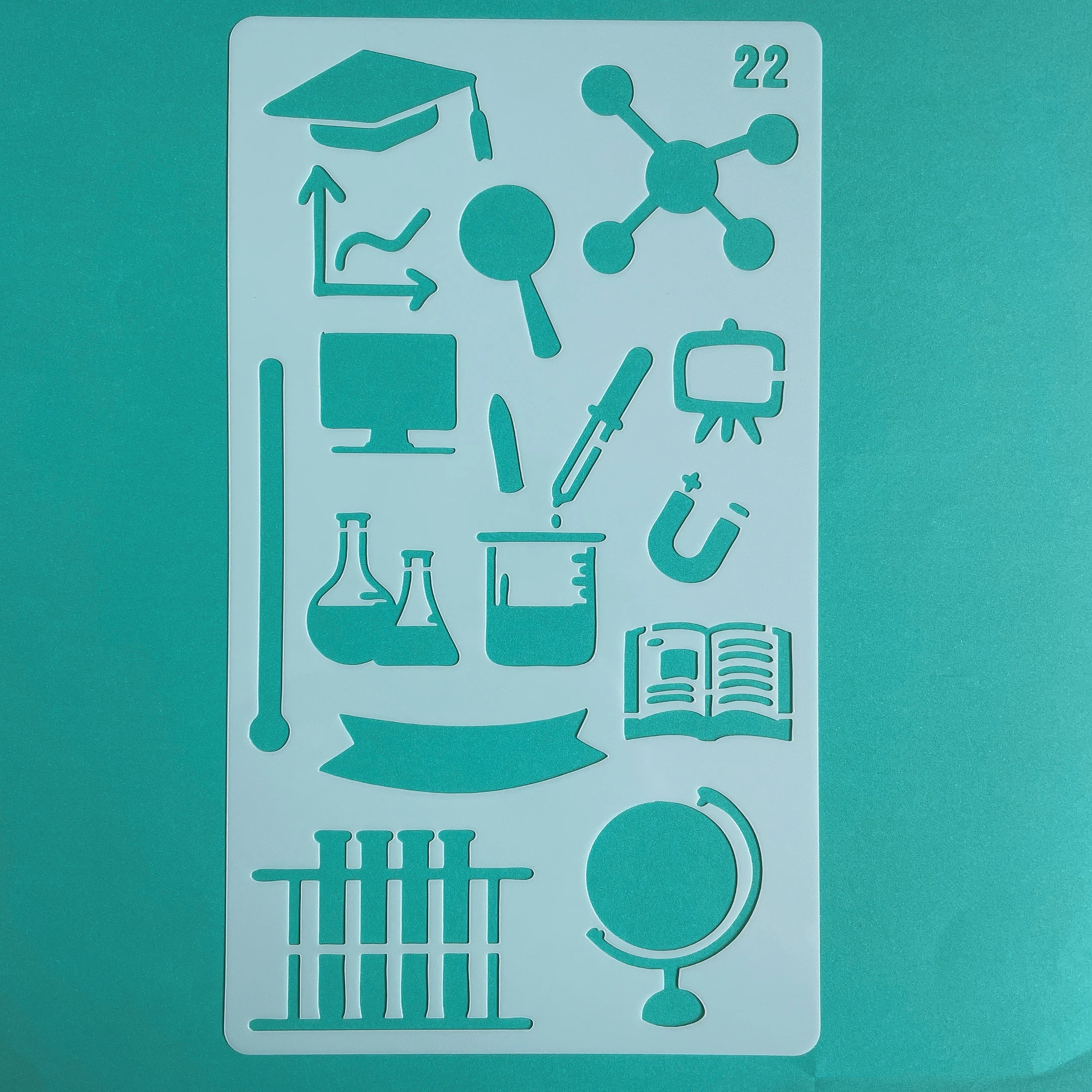 Children Drawing Model  Stencil Template