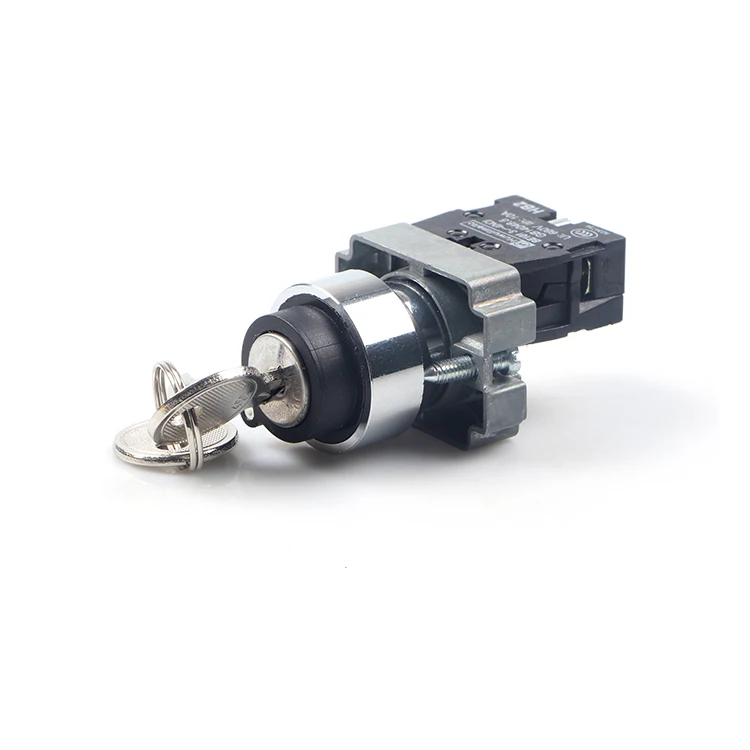 HUAWU XB2-BG21 2/3 position with key stay out push button switch