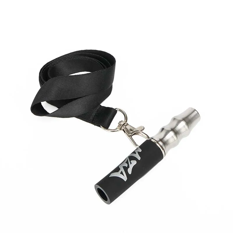 custom logo reusable mouthpieces accessories stainless steel silica gel mouth piece acrylic hookah shisha hang rope mouth tips