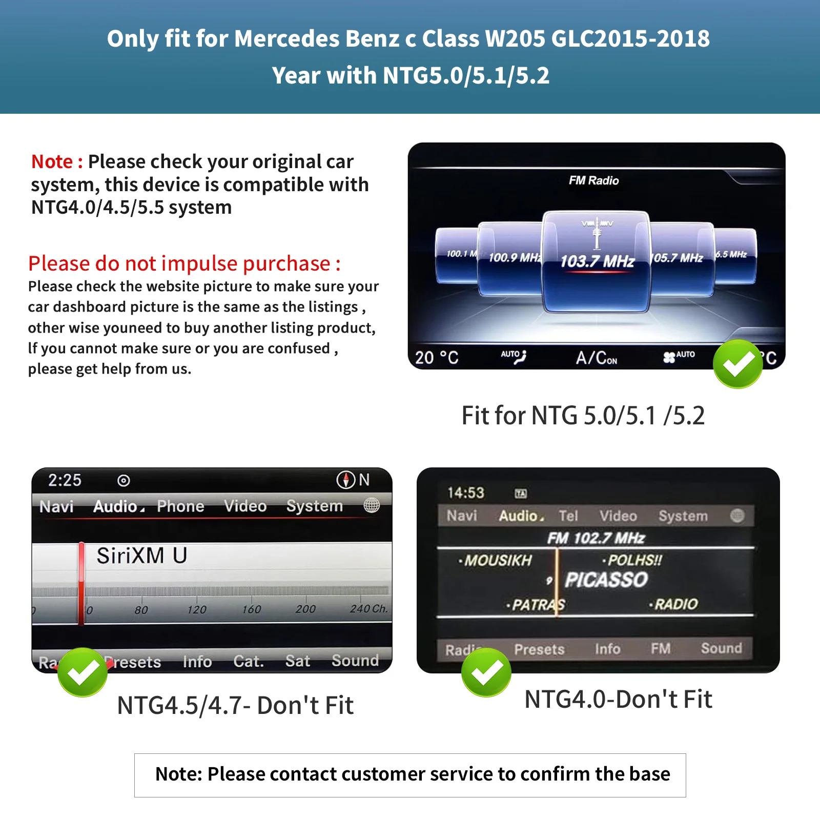 AUTOABC 12.3' Linux screen for Mercedes Benz NTG4.0 NTG4.5 Wireless Carplay Android Auto head unit GLA CLA GLC w204 w212 w176