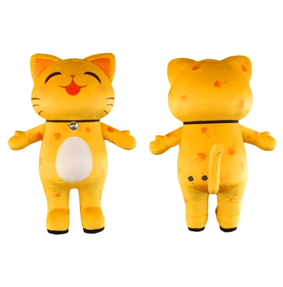 Inflatable Cartoon walking cat costume for Parade Advertising event Decoration