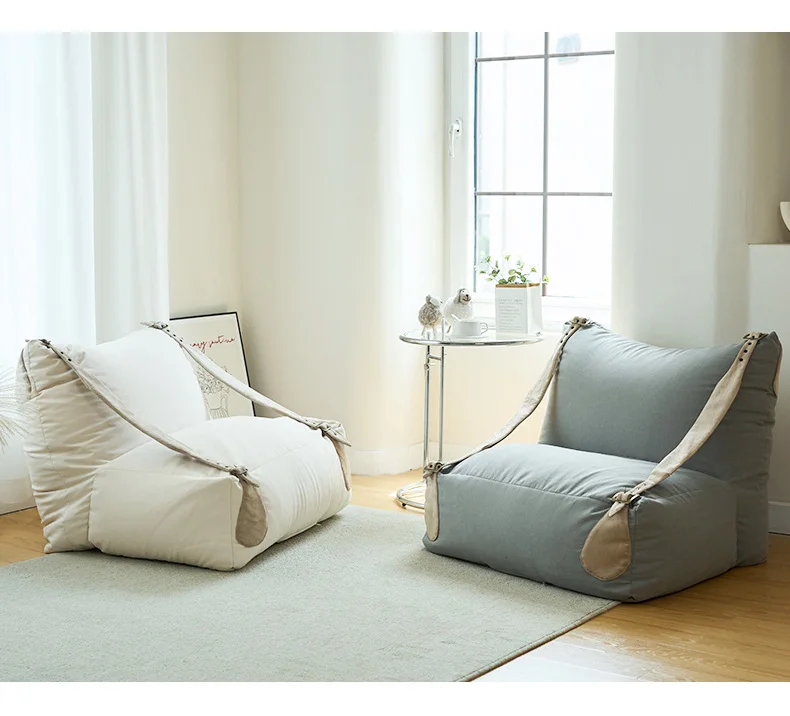 Lazy sofa with suspenders Tatami cushion Japanese sofa balcony bedroom creative chair