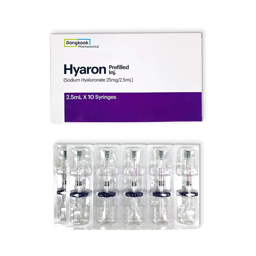  Лидер продаж 2021 корейское наполнитель Hyaron HA предварительно заполненная инъекция 2 5 мл раствор для усиления кожи с гиалуроновой кислотой сыворотка