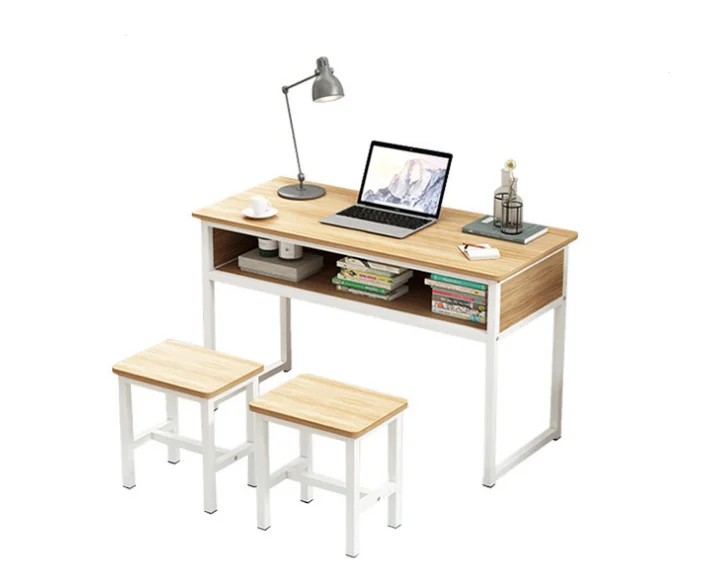 Modern simple economical single person school desks study table