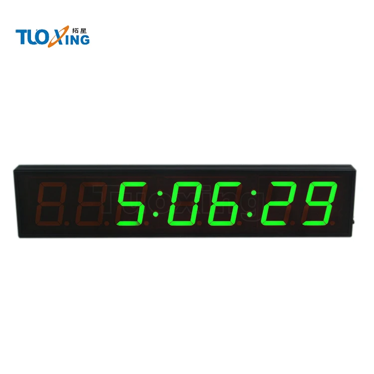 Hot sale Blue 4 inch 7 digits 1000 hours countdown days led coutndown timer