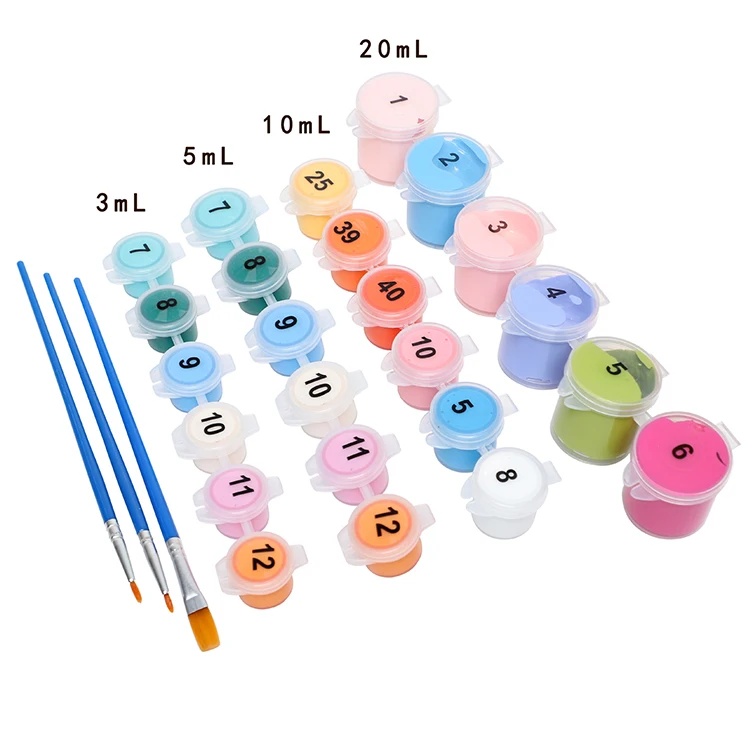 Acrylic paint set wholesale textile diy dye waterproof hand painted shoes graffiti paint