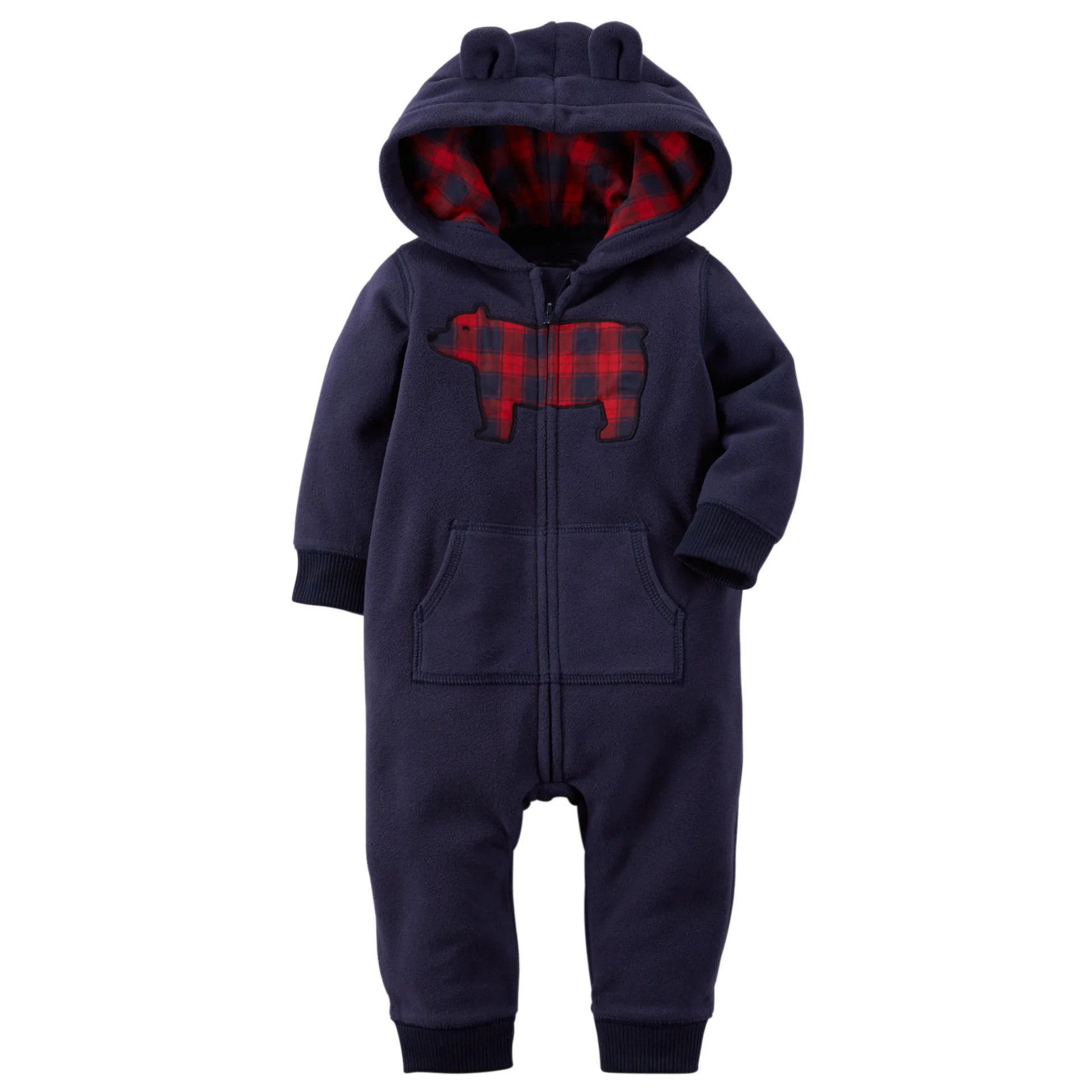 
Hot Sale Infant Baby Solid Jumpsuit Onesie Lovely Designes Clothes Jumpsuit Fleece Sleepwear 