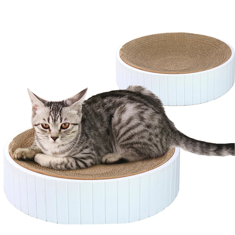 
Wholesale cat corrugated scratch furniture cardboard bed sofa scratched toys with catnip 