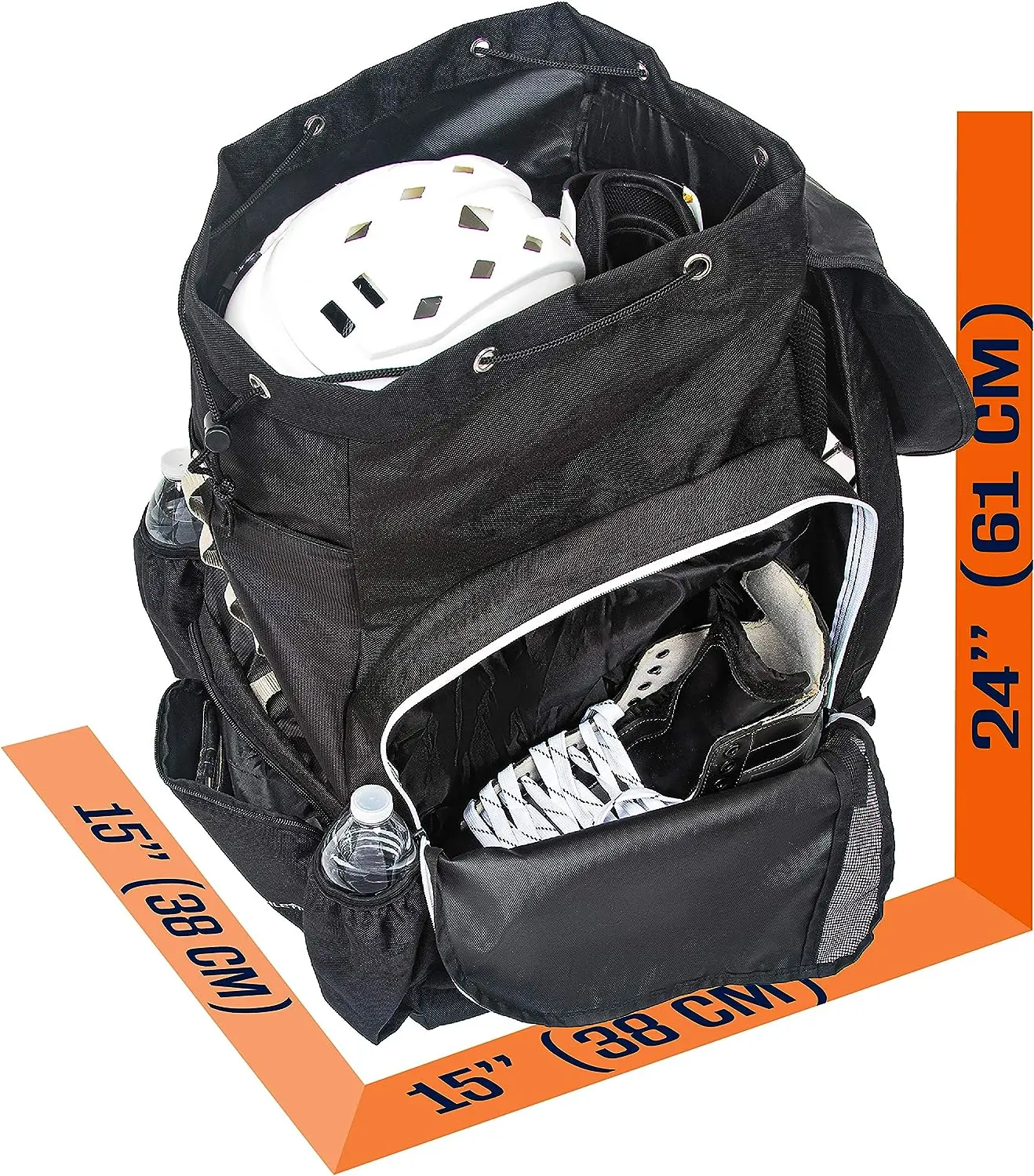 New Product Explosion Hockey Backpack - Large Backpack To Carry Hockey Equipment Including Skates with factory price