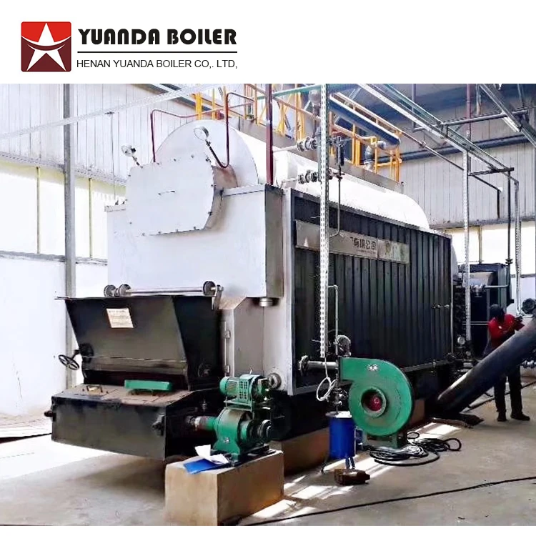 5 T Water Tube Firewood Biomass Steam Boiler for Food Factory