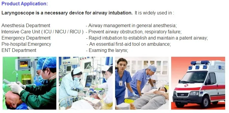 Surgical Instruments Endoscopic Video System Optical Video Laryngoscope