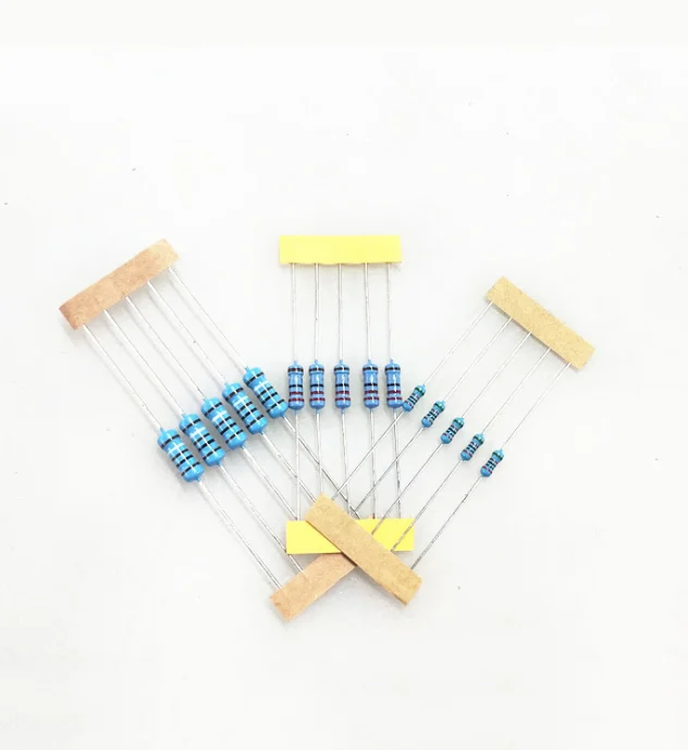 Metal film resistor 3W 1K 10K 100K 5% 1% bulk tape metal film resistor