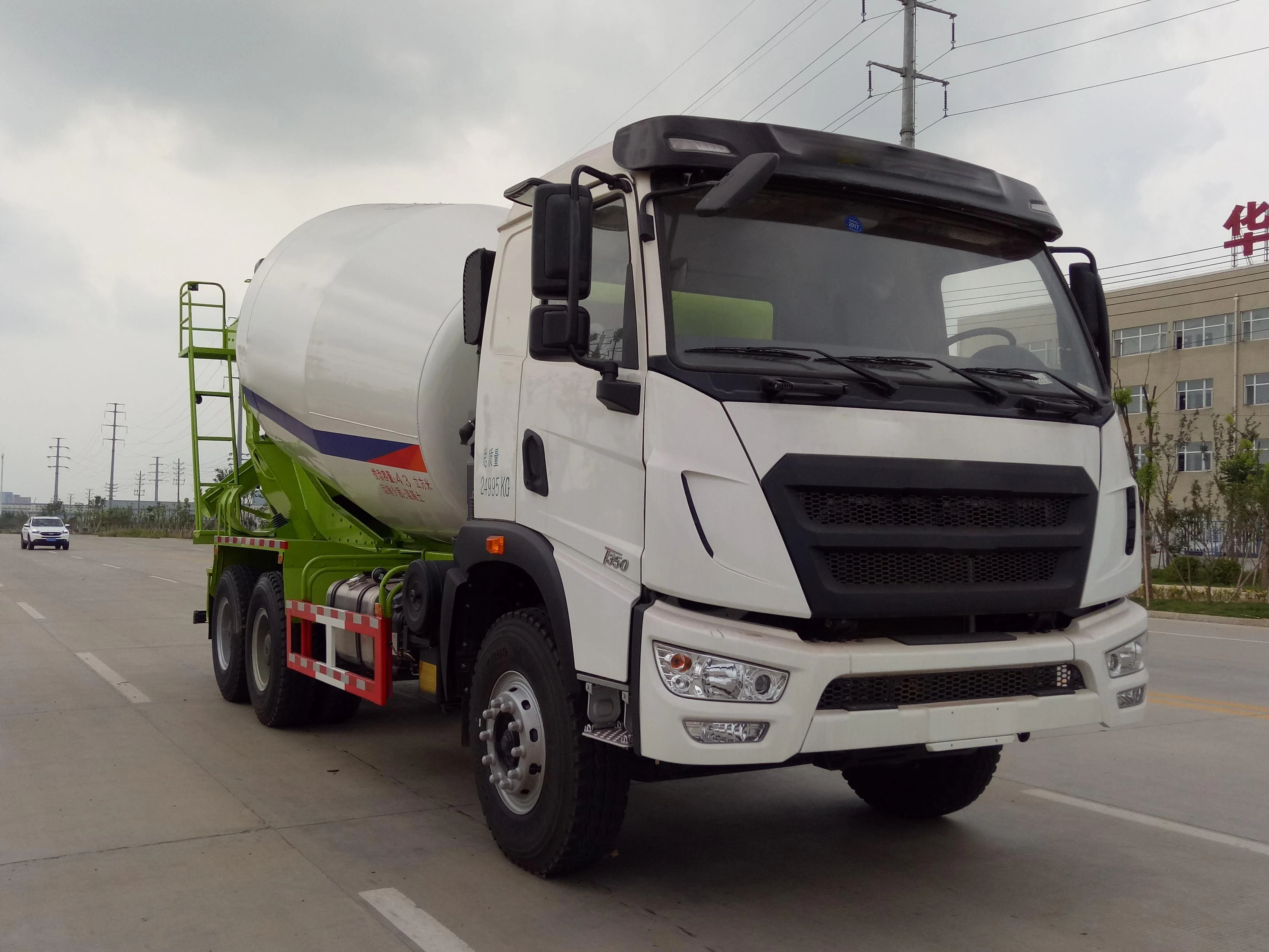 Original China Factory 10m3 Truck Mounted Concrete Mixer Machine