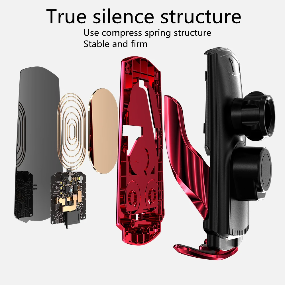 2022 15w fast magetic wireless car charger 3 in one for cars