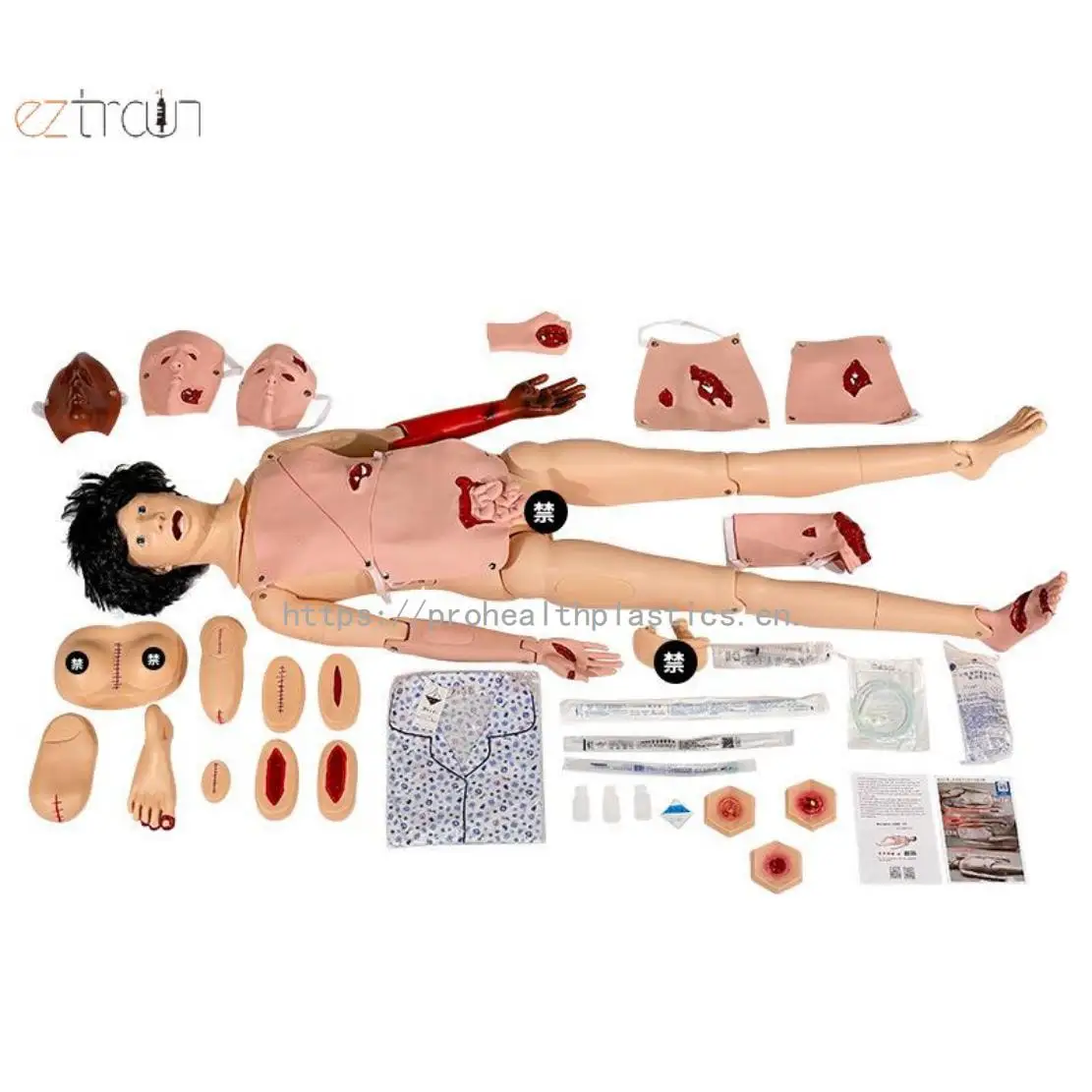 Advanced Fully Functional Medical Science Trauma Care Manikin for Trauma Training