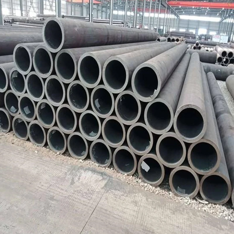 API JIS GS Certified Hot Rolled 37Mn Carbon Steel Seamless Tube ERW 6m Hydraulic Prop Oil Pipe Oil Street Light Steel