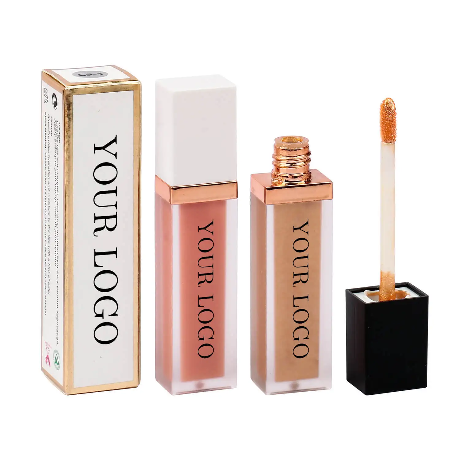 Matte Glitter Lip Gloss Custom Private Label Vegan Waterproof Long Lasting Liquid Lipstick