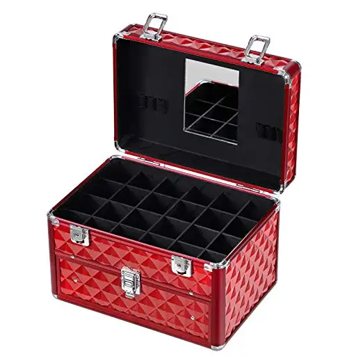 Professional Makeup Brush Bag 3 Layers Cosmetic Artist Organizer Kit