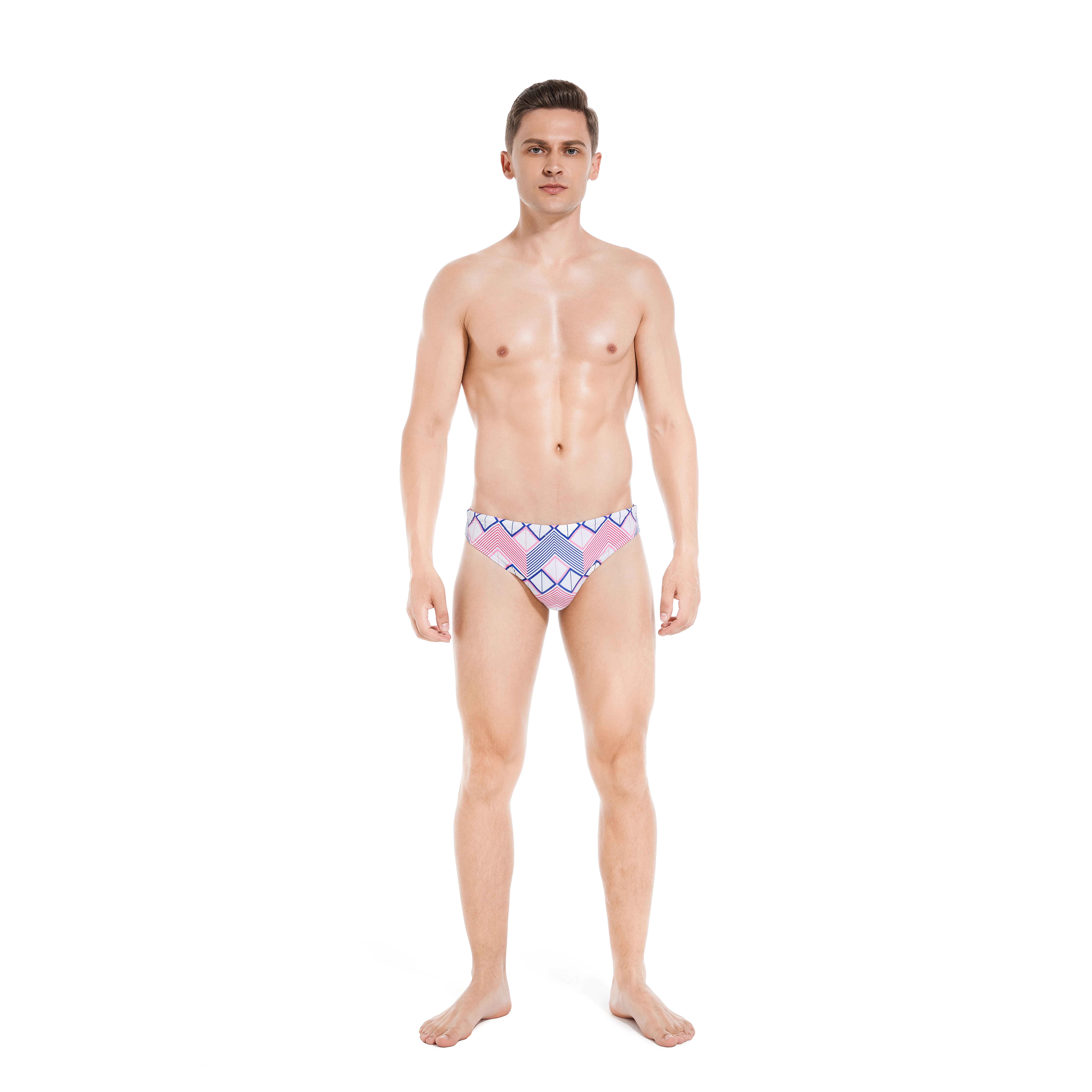 Karler Swimwear Manufacturing Custom Made Private Label Solid Color Digital Sublimation Screen Print Mens Male Swim Brief