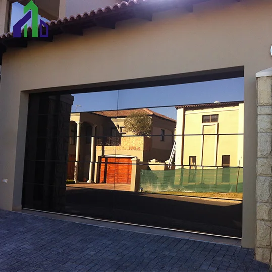 Jianda 9x8 Full View Garage Door Glass Garage Door