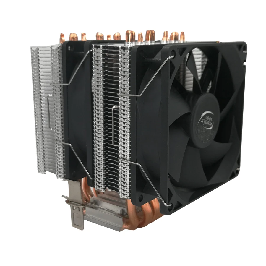 LGA 1700 1200 OEM CPU Cooler 6 Heat Pipes 90mm 3 Pin  LGA 1200 115x  cpu fan