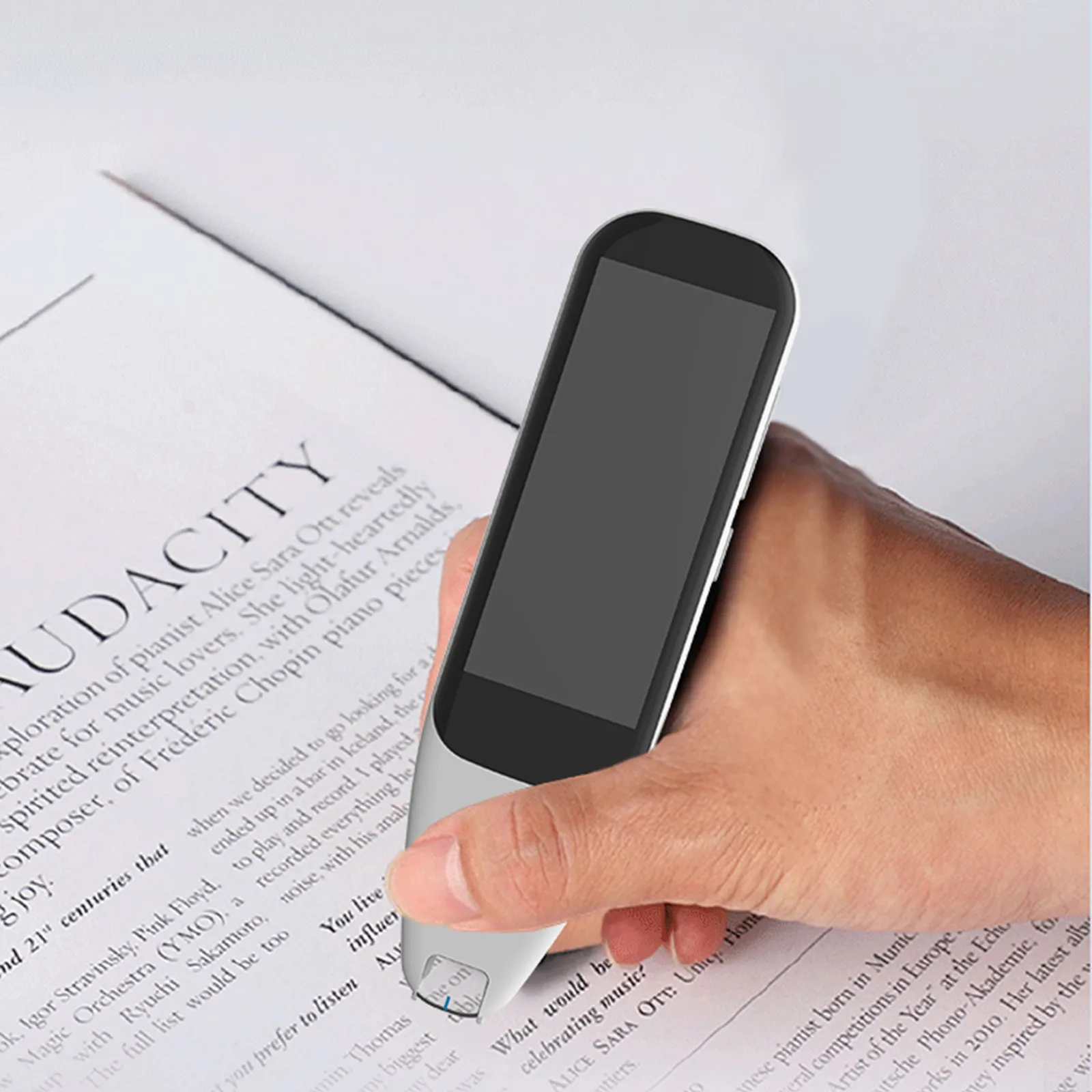 Hot Selling Digital Pen Scanner Support 112 languages   Smart Translator Scan Reader Photo Text Translation Pen M