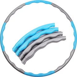 cheap price weighted foam hoop colourful circle adjustable hula ring for gym fitness equipment