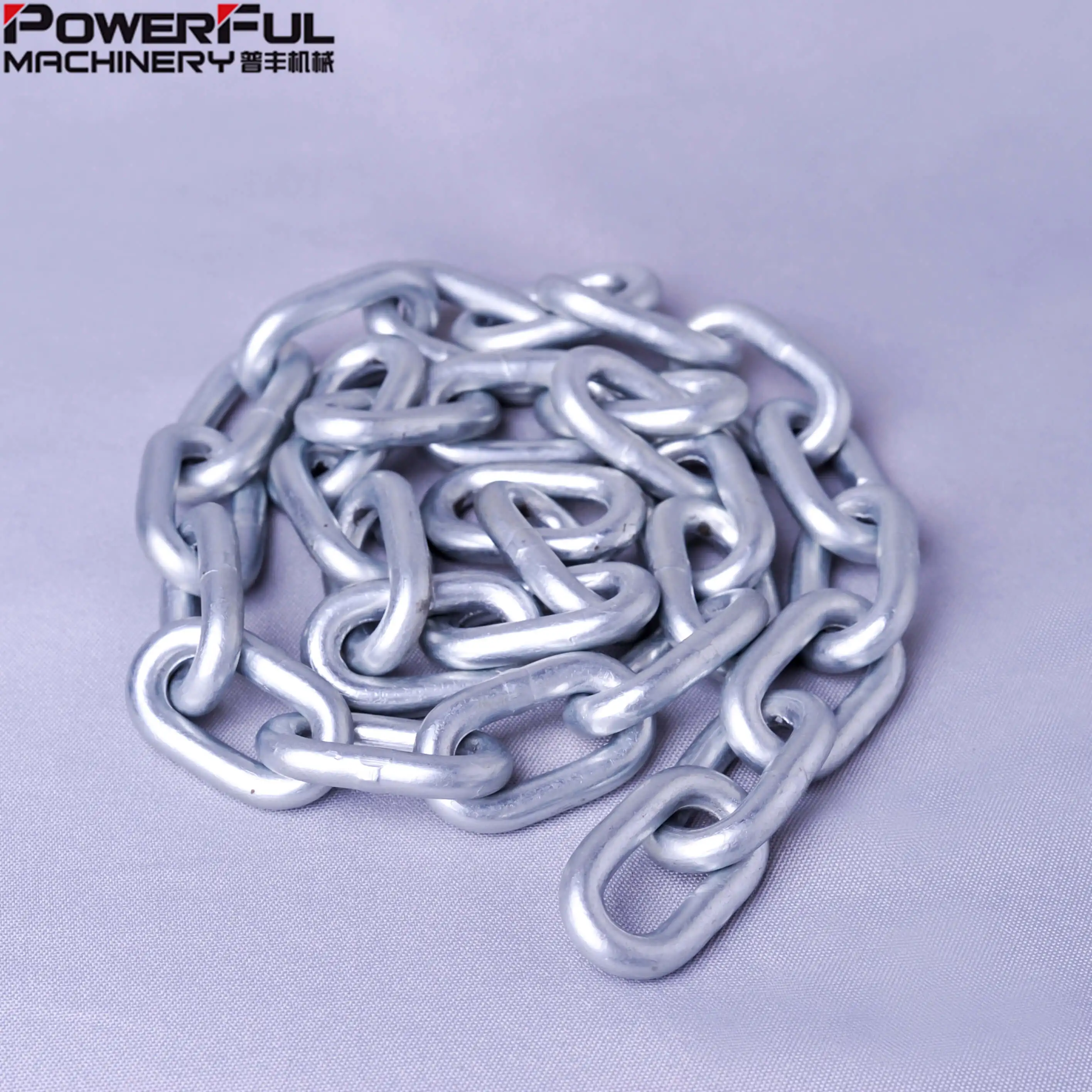 Polished Ungalvanized High Test Proof Coil Grade 30 G30 Chain Hot Dip Galvanized Zinc Plated Steel Link Alloy Iron Material Weld