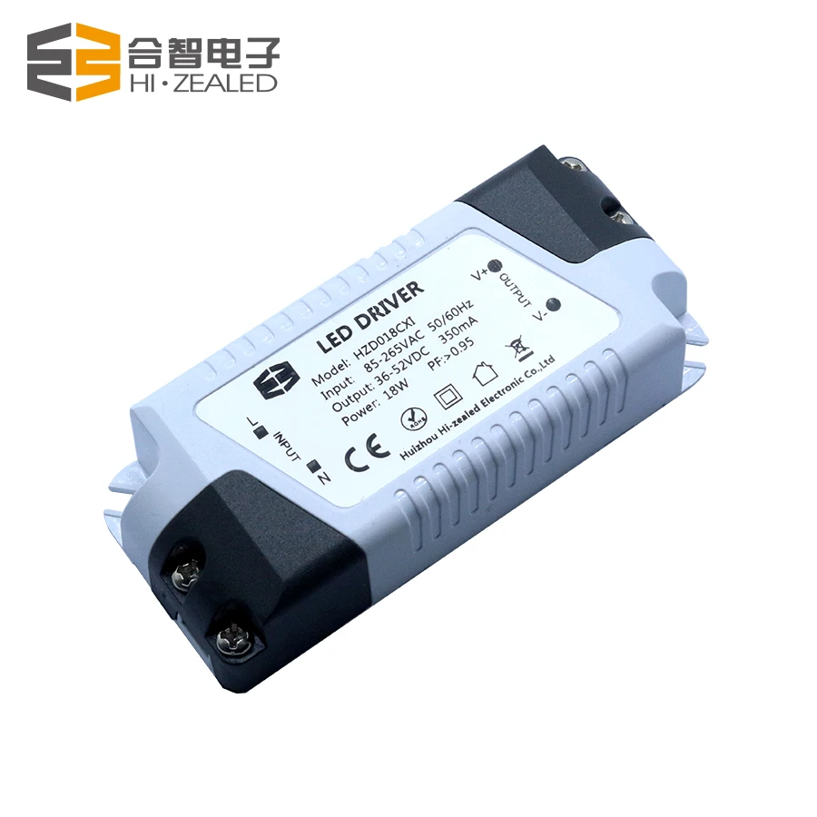 Factory direct supply led light driver power supply 20W 90-265V 2 years warranty panel light 18W led driver