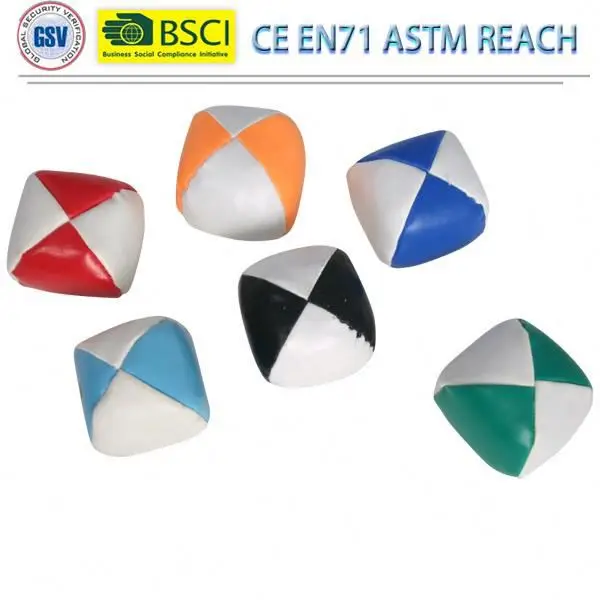 Детская игрушка тканый жонглинг мяч Детская игрушка вязаный хоккей мешок Детская игрушка под заказ мешок для ног