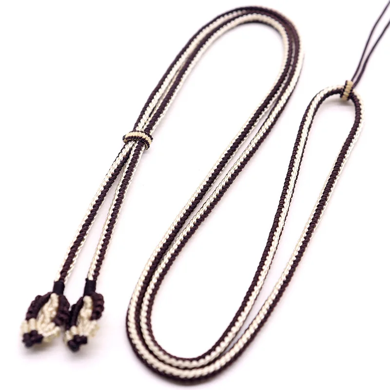 Wholesale Handle Handmade fashion style Two colors DIY braided rope