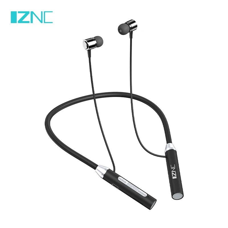 2022 latest desgin bt 5.0 earphone neckband blue color wireless headphones headsets for lenovo